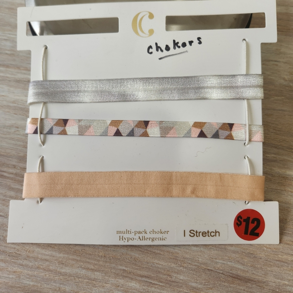 Choker necklaces